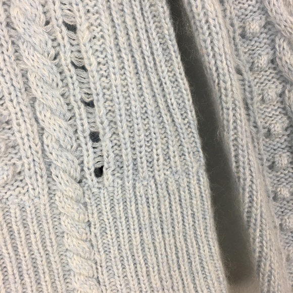 Club Monaco Cable Knit Merino Wool Sweater - Picture 7 of 8